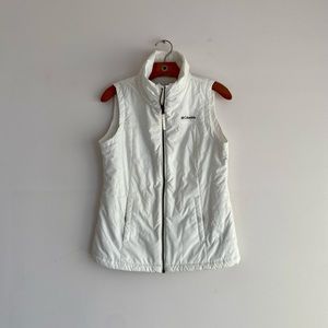 Columbia Lightweight White Vest - S